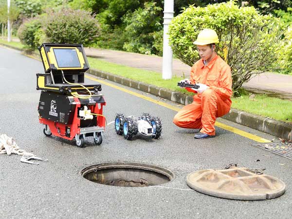 临潭管道机器人检测
